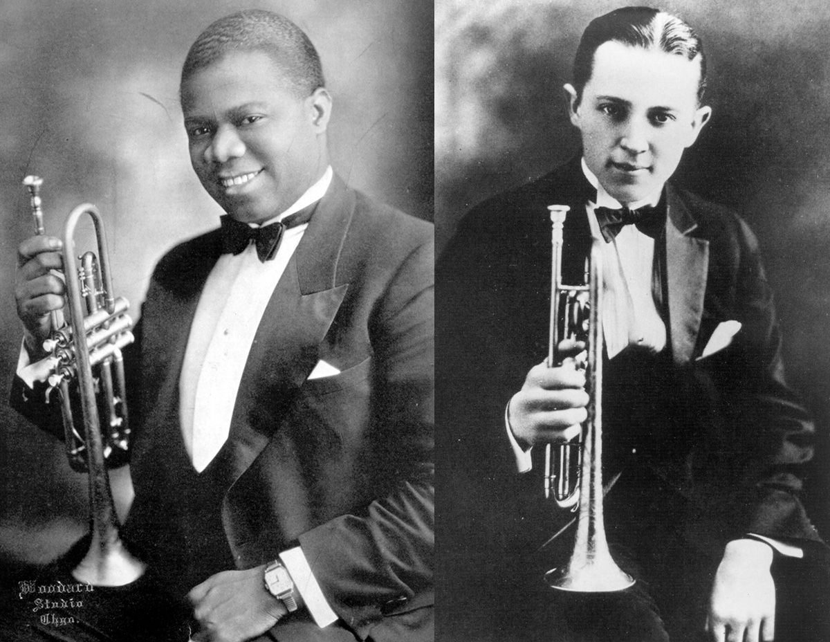 Louis Armstrong & Bix Beiderbecke