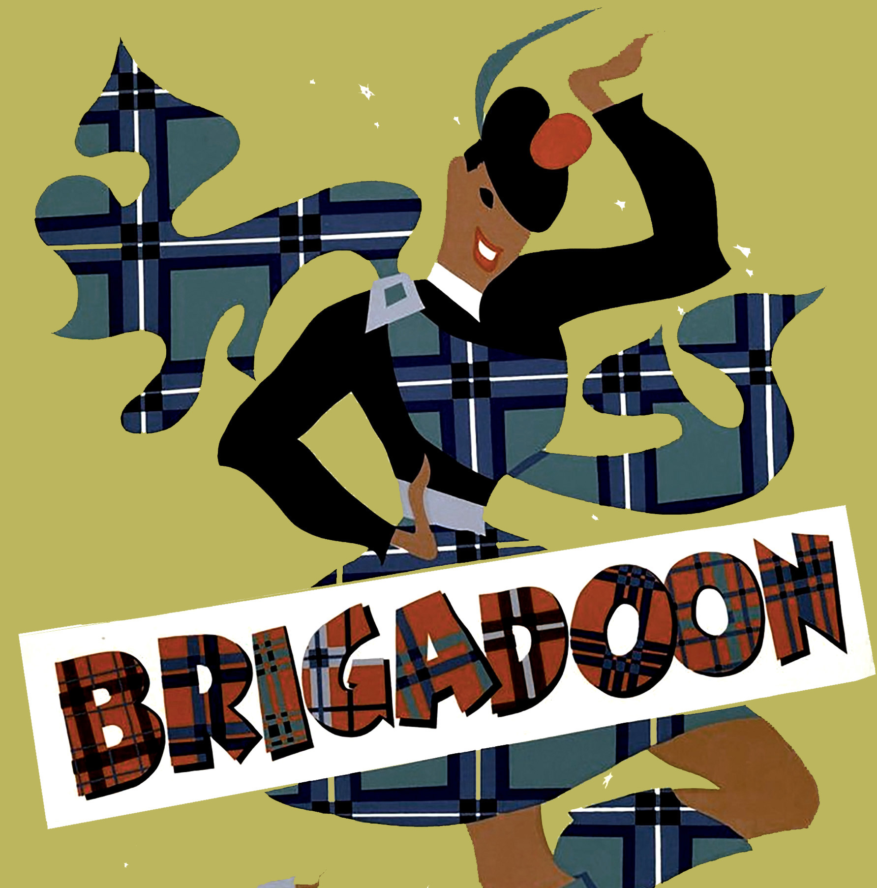 Brigadoon 1947 poster art